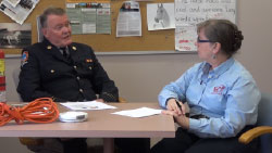 Gayle Ecker and Bob Webb